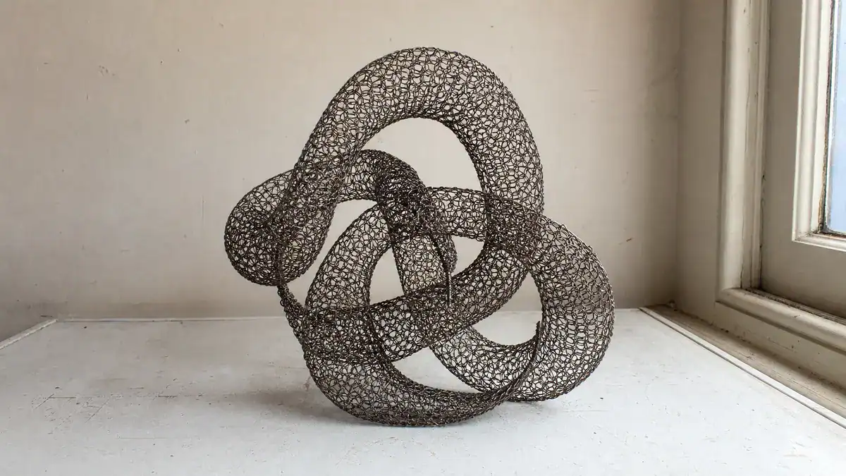 Celebrating the Crochet Metal Sculptures of Ruth Asawa, handmade crochet project