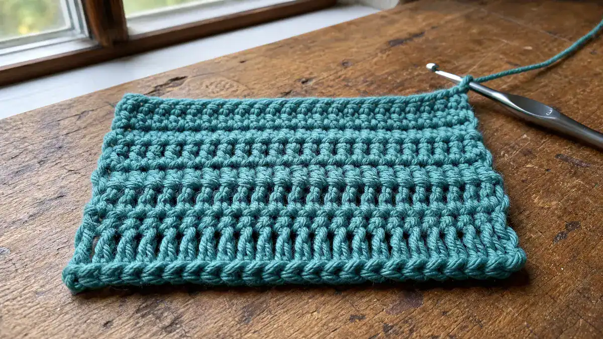Crochet Basics: How to SC, HDC, DC and TR, handmade crochet project
