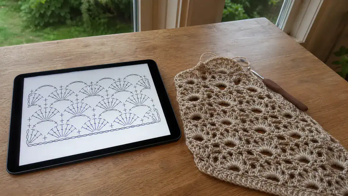 Tips for Printing Out Crochet Patterns or Reading Patterns Online, handmade crochet project