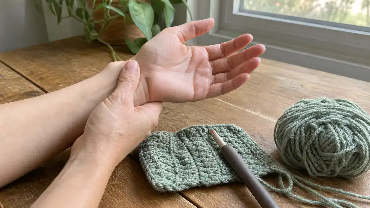 Crochet Hand Pain – 5 Ways To Alleviate the Problem, handmade crochet project