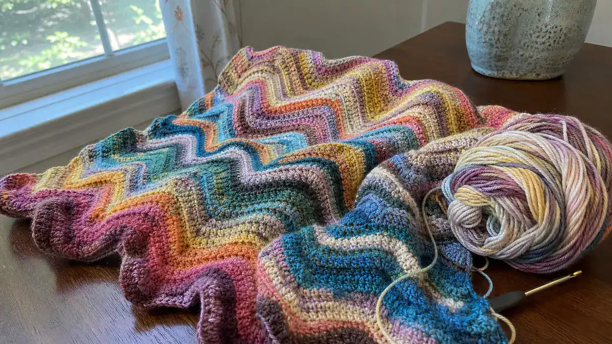 Designer Crochet: Missoni’s Signature Zig-Zags and Beyond, handmade crochet project