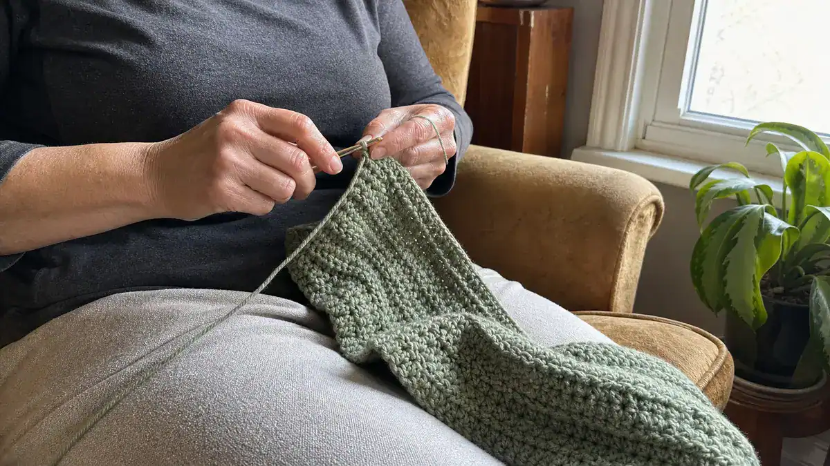 10 Health Benefits of Crochet: Healing the Mind, handmade crochet project