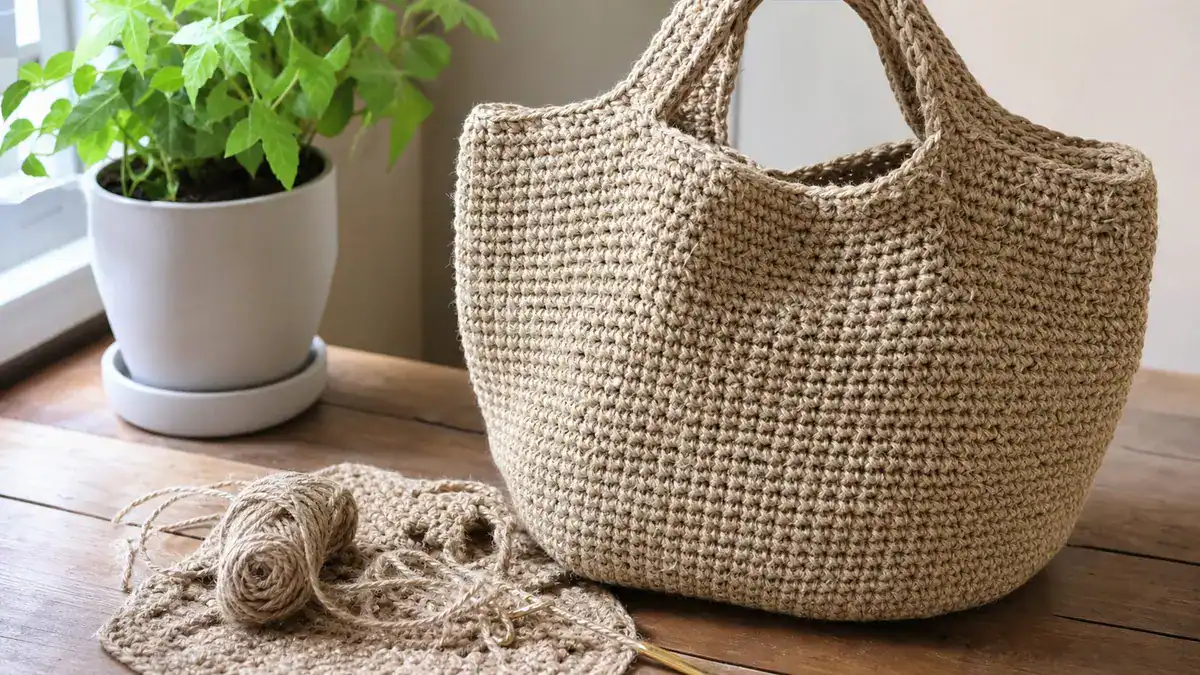 30 Crochet Hemp Projects: Organic, Stylish, and Beautiful Ideas for the Home, Wardrobe…, handmade crochet project