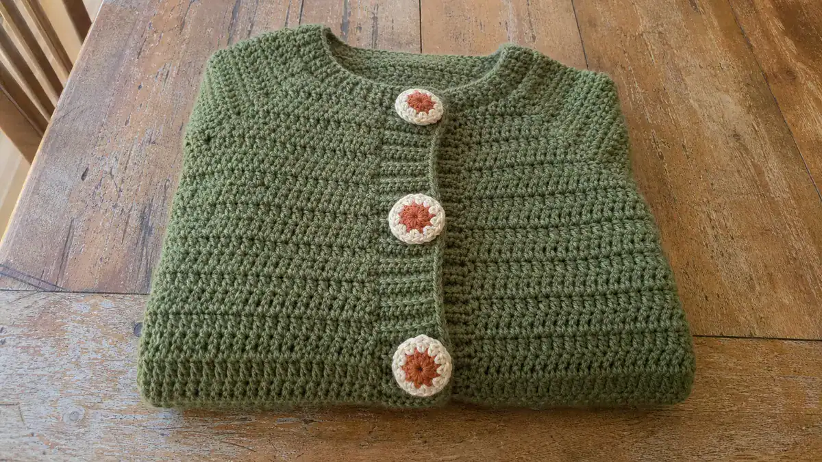 30 Crochet Patterns That Celebrate the Beauty of Crochet Buttons, handmade crochet project