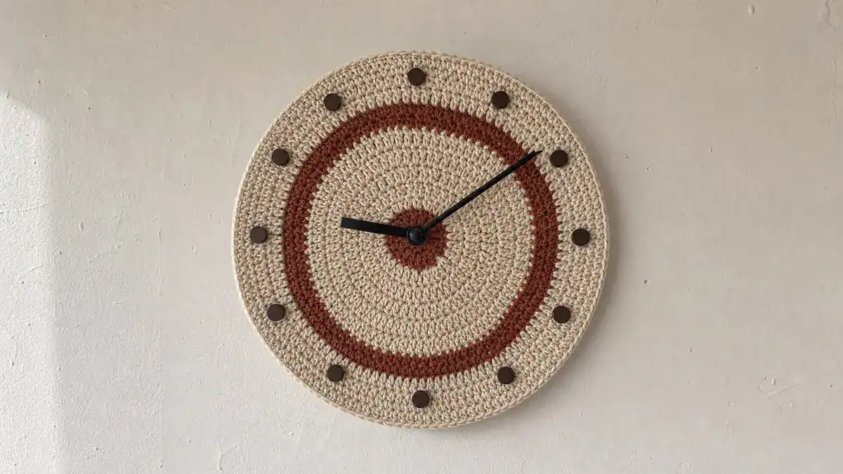30 Crochet Clock Patterns That Keep Time in Handmade Style, handmade crochet project