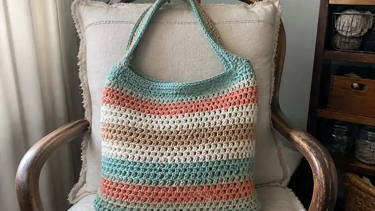 Etsy Crochet Interview with Castaway Collection, handmade crochet project