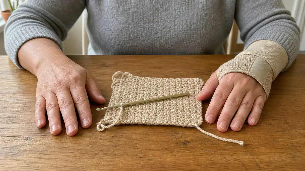 Eek, Gross! Crochet Hook Injuries: From Common to Crazy!, handmade crochet project