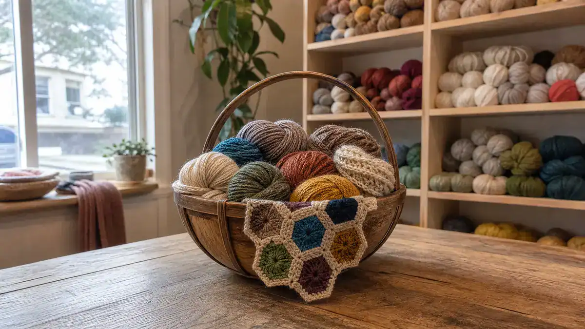 7 San Francisco Yarn Stores, handmade crochet project