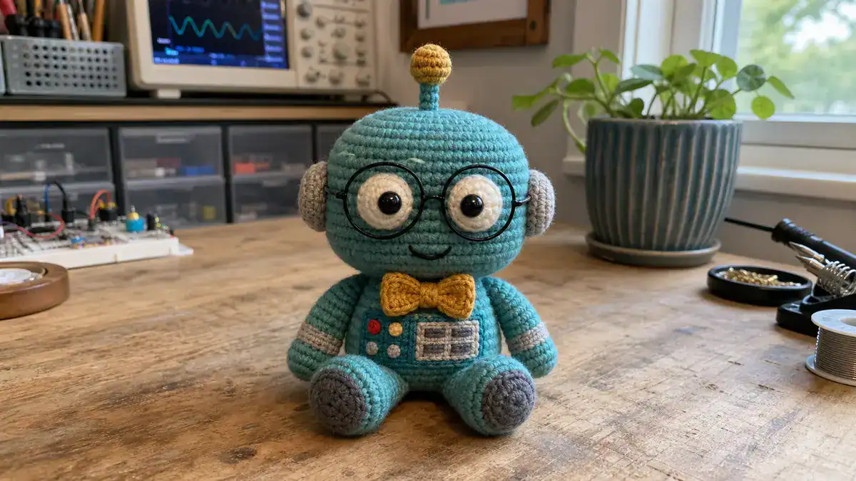 Interview with San Francisco Etsy Crocheter NerdJerk, handmade crochet project