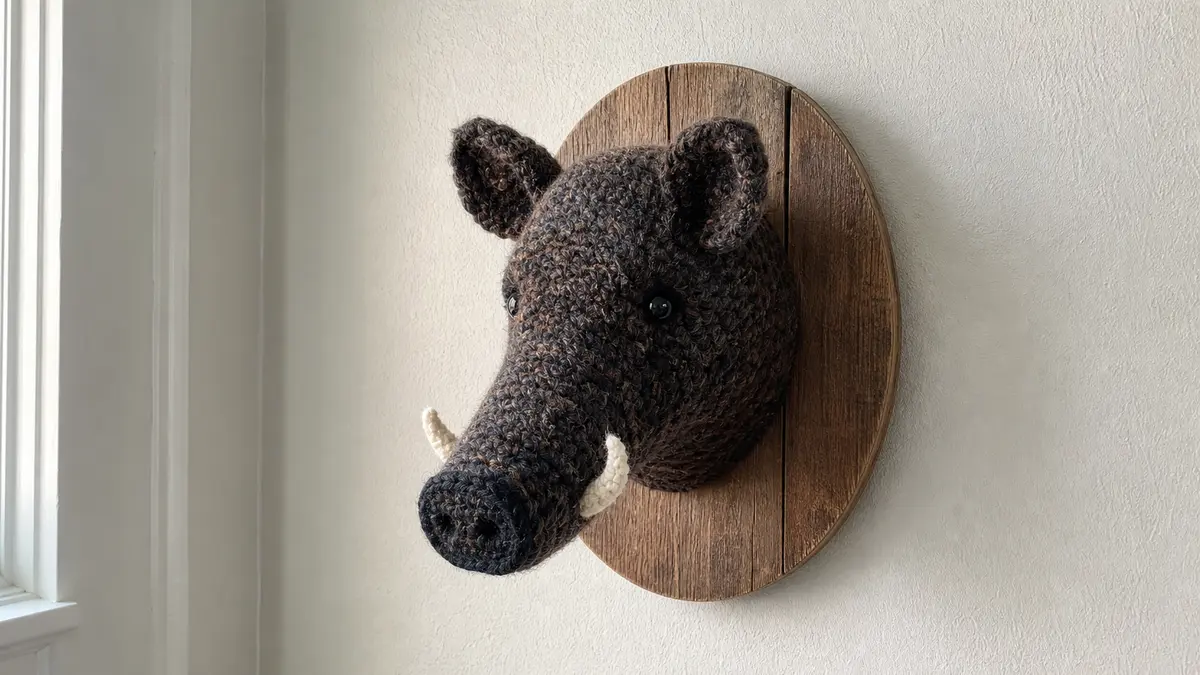 Crochet Artist: Crochetdermy by Shauna Richardson, handmade crochet project