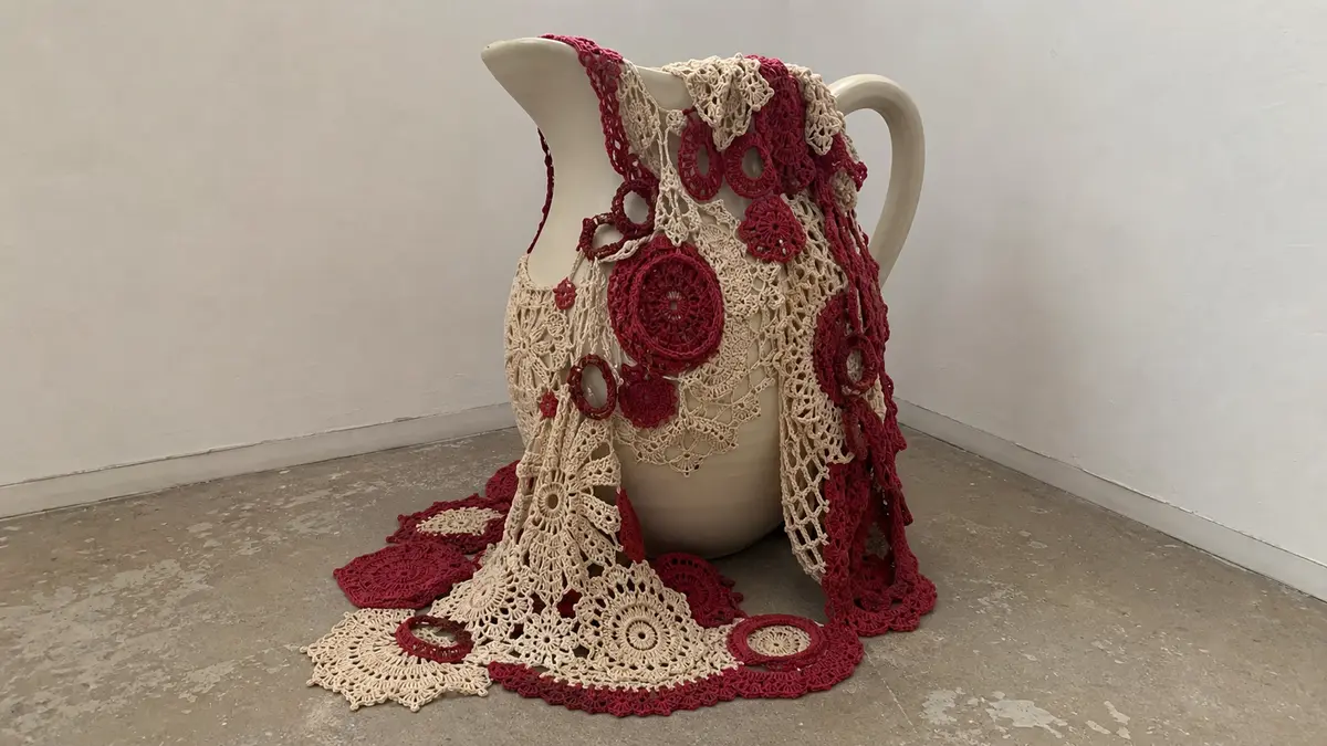 Crochet Artist: Joana Vasconcelos – Femininity and Society, handmade crochet project