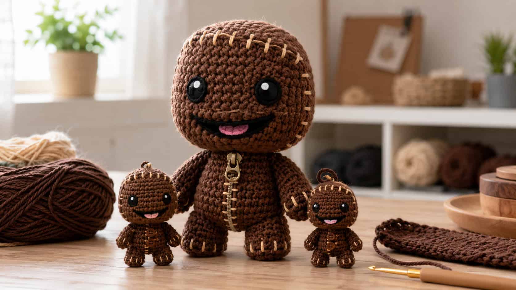 13 Sackboy Crochet Patterns for Gamer-Inspired Amigurumi, Gifts, and Bag Charms