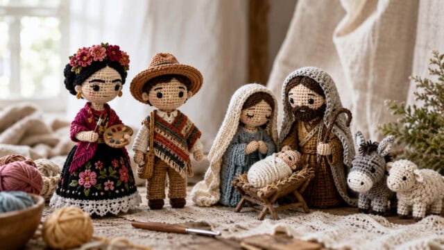 15 Fascinating Crochet Art Dolls and Figures