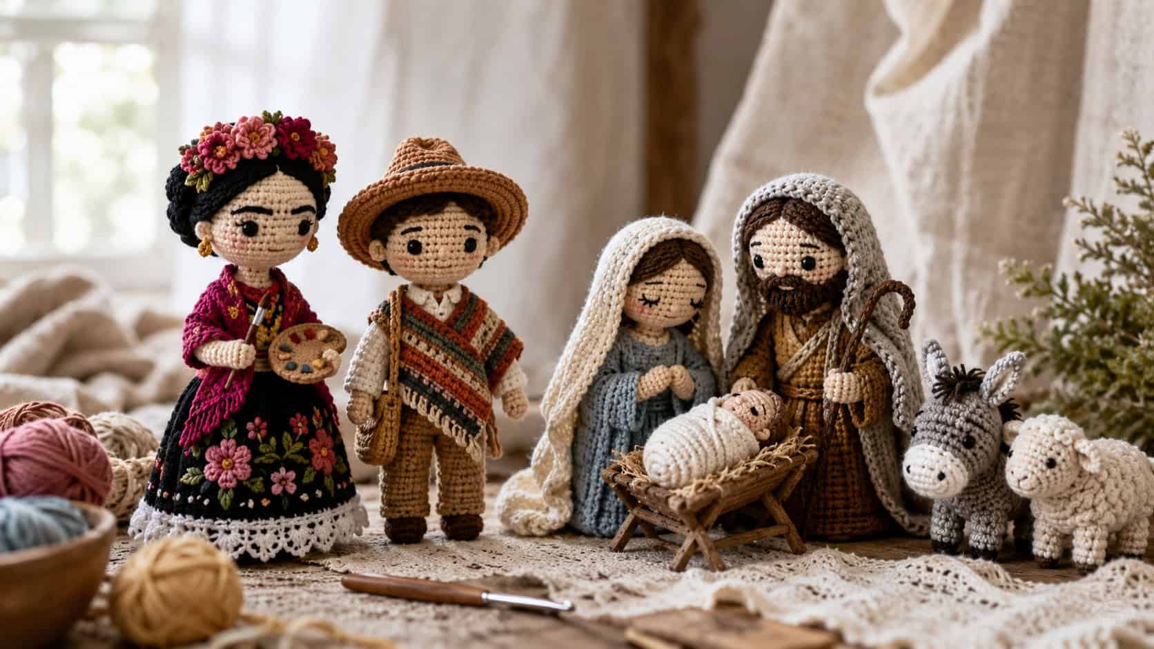 15 Fascinating Crochet Art Dolls and Figures