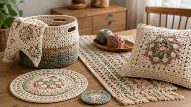 30 Amazing and Stylish Crochet Ideas for the Home