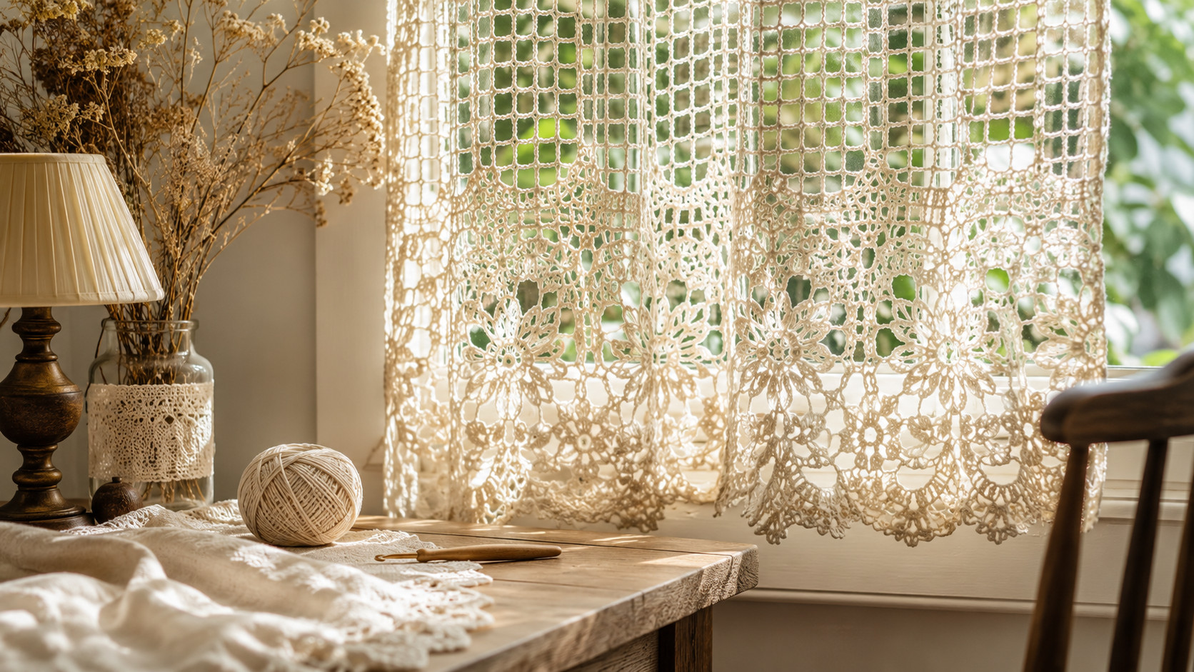 30 Beautiful Crochet Curtain Patterns to Dress Your Windows