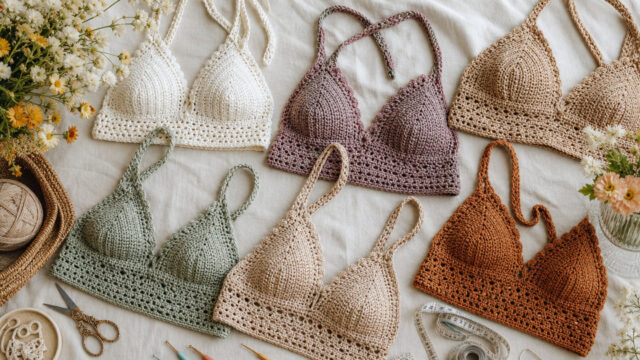 30 Bralette Crochet Patterns for Summer Layers, Gifts, and Handmade Style