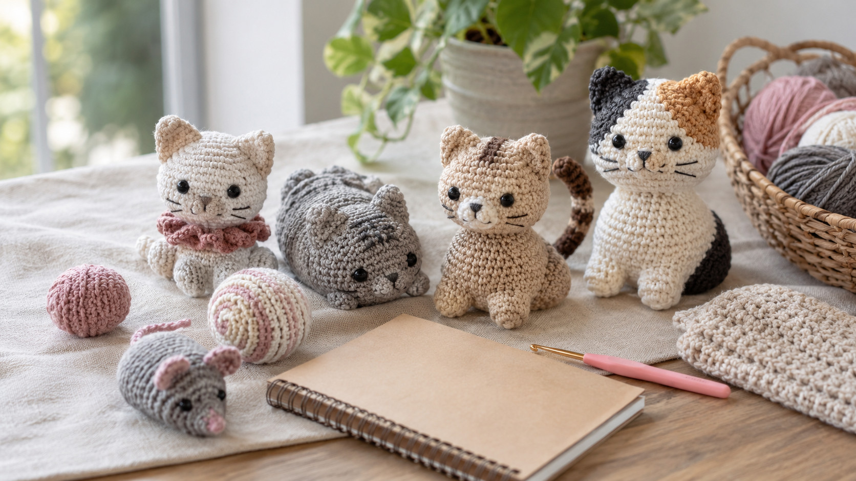 30 Cat Toy Crochet Patterns to Make for Playful Cats and Cat Lovers