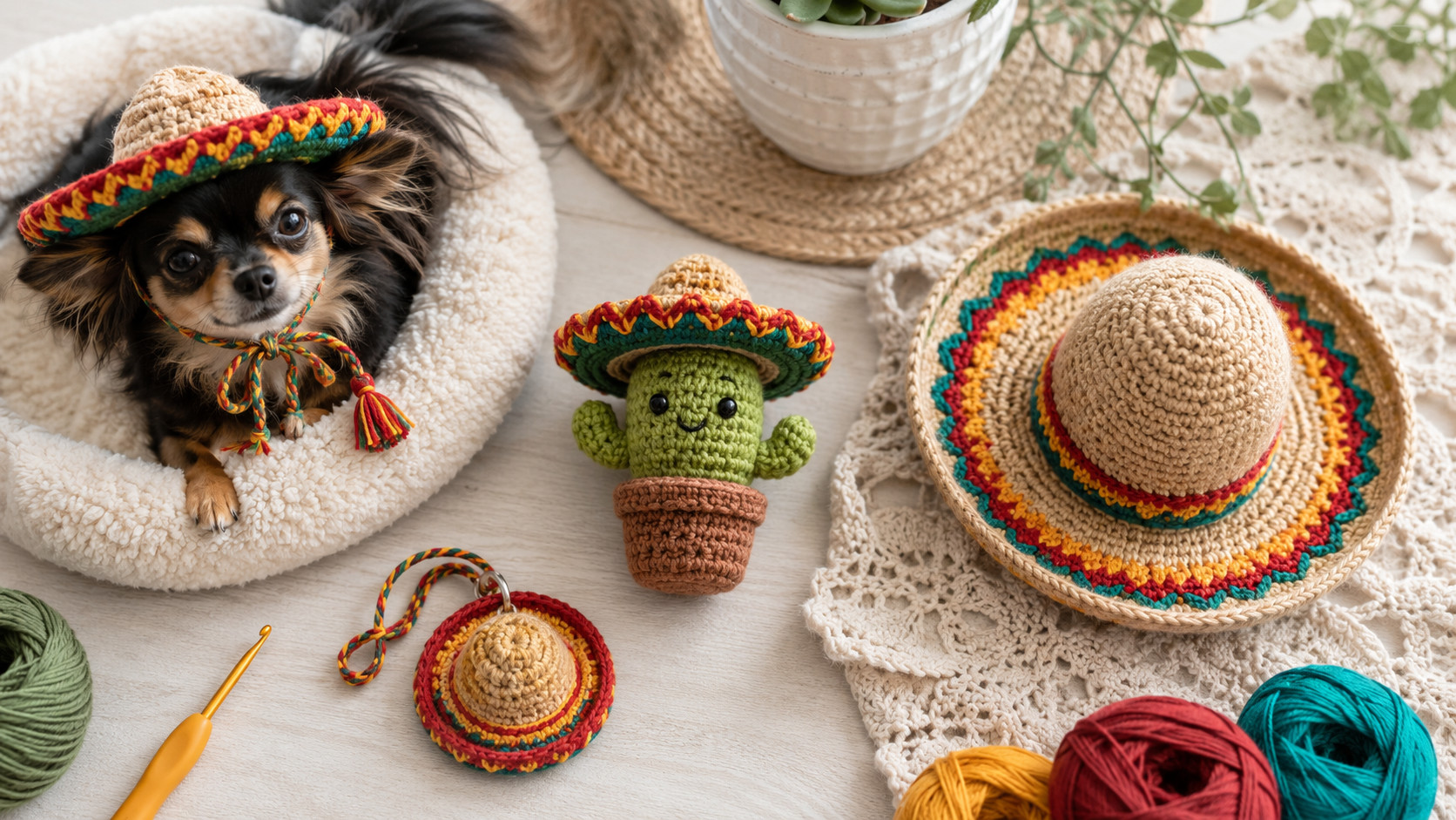 30 Crochet Sombrero Patterns That Are Fun, Festive, and Full of Character
