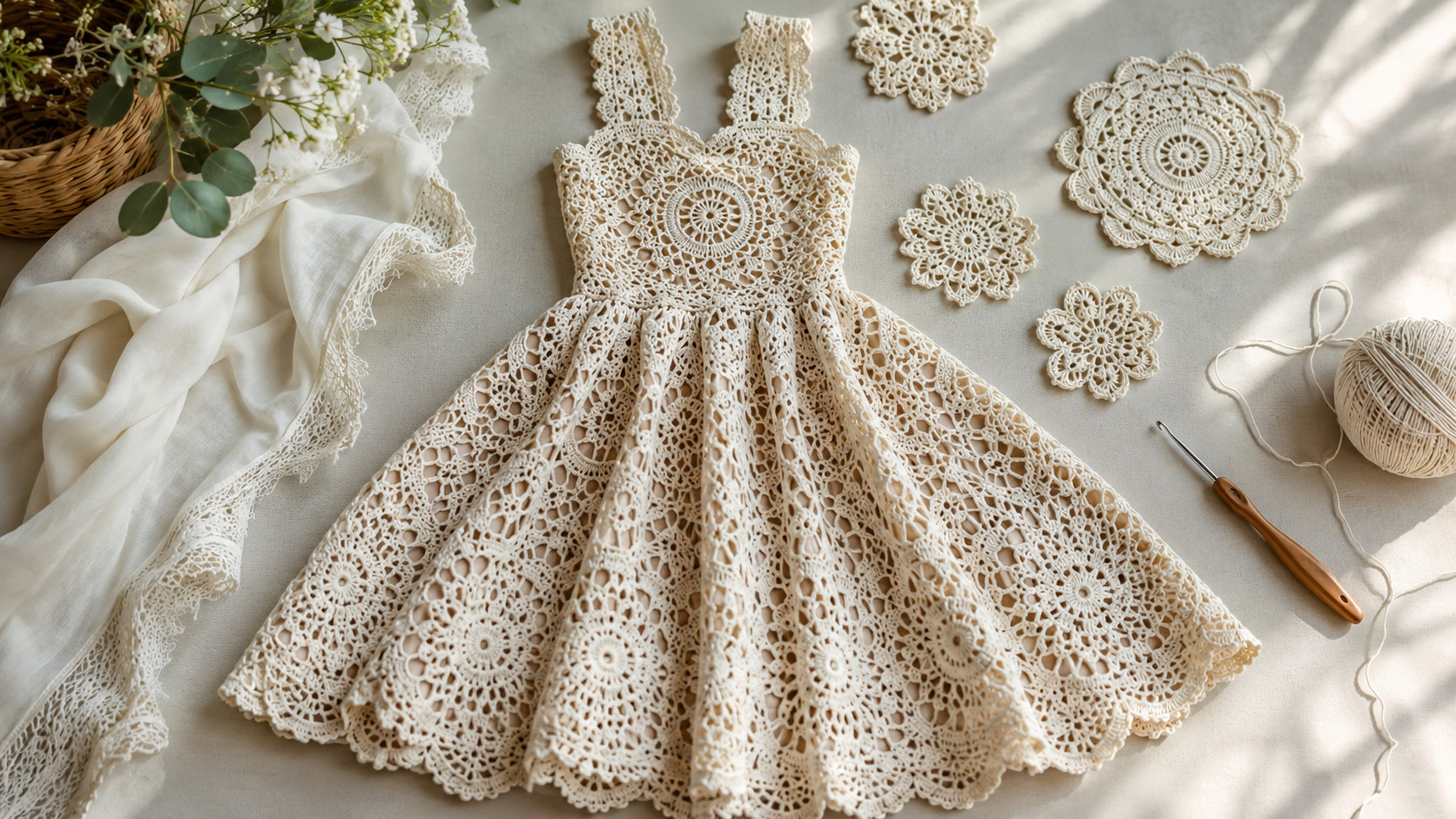 30 Doily Dress Crochet Patterns for Charming Wearables and Vintage Lace Ideas