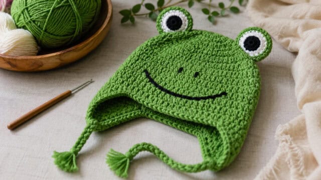 30 Frog Hat Crochet Patterns for Playful Animal Hats, Balaclavas, and Amigurumi Projects