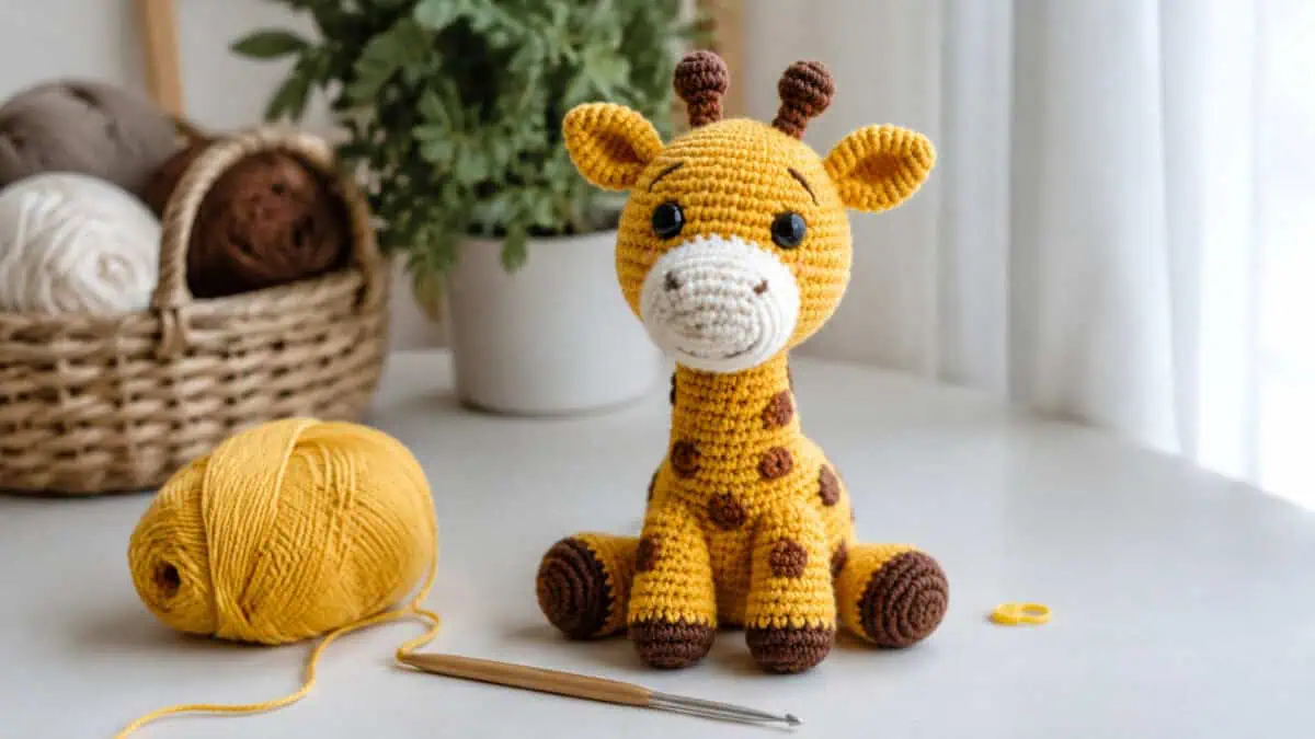 30 Giraffe Crochet Patterns for Amigurumi, Hats, Appliques, and Plush Designs