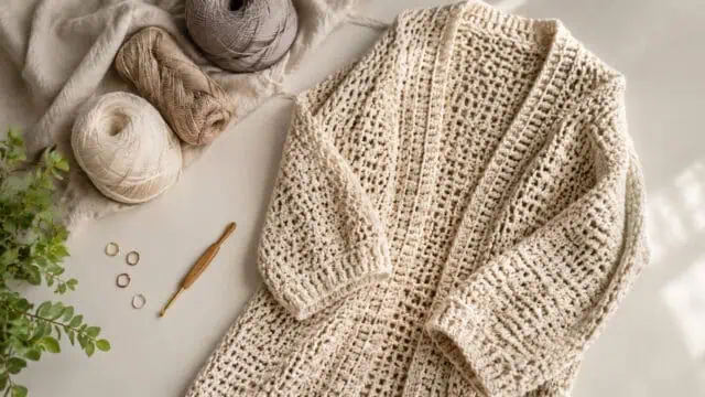 30 Long Cardigan Crochet Patterns for Stylish Layers in Every Season