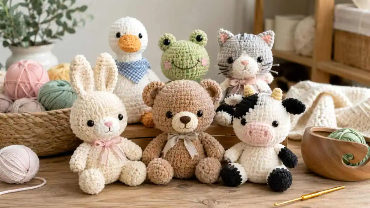 30 Plushie Crochet Patterns for Soft, Cuddly Amigurumi Makes