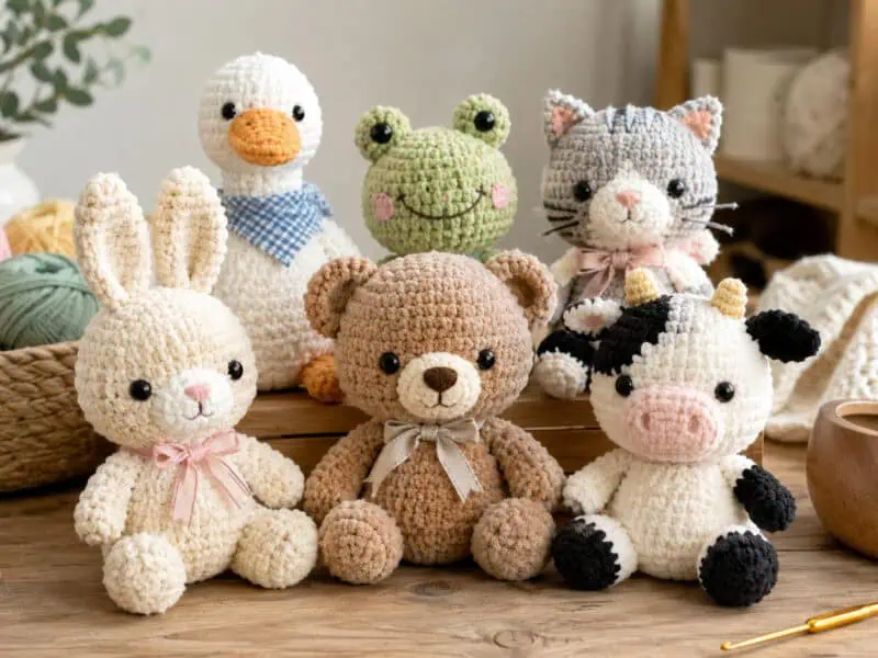 30 Plushie Crochet Patterns for Soft, Cuddly Amigurumi Makes