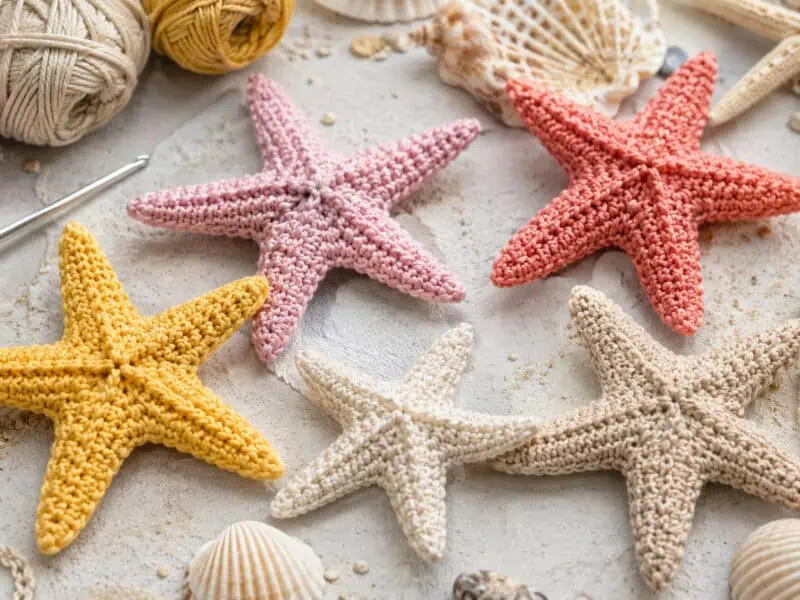 30 Starfish Crochet Patterns for Sea-Inspired Amigurumi, Plush, and Decor