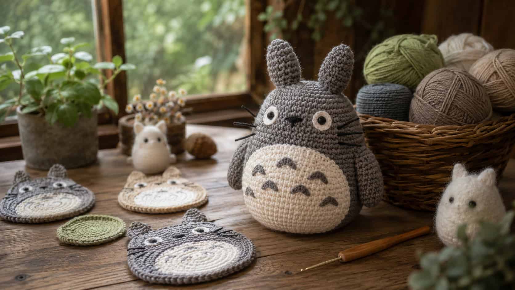 30 Totoro Crochet Patterns for Amigurumi, Gifts, and Home Decor