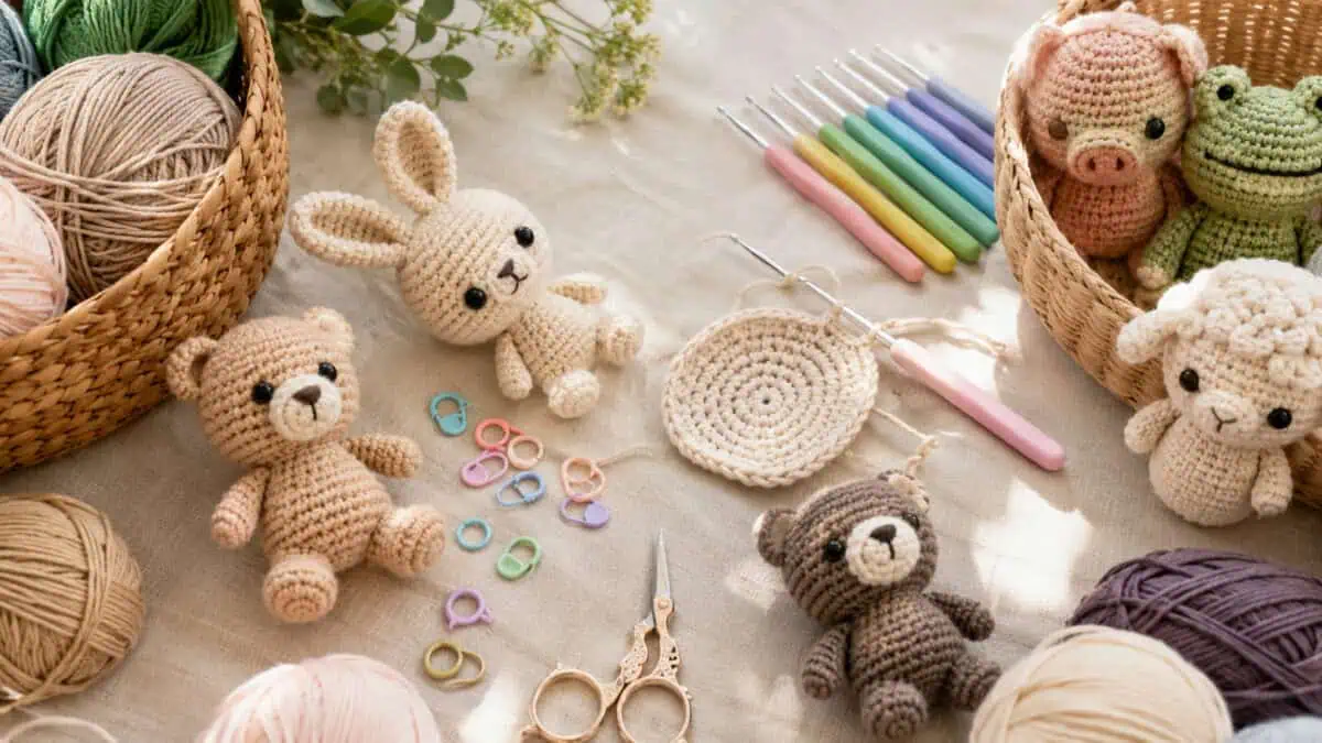 30 Animal Crochet Patterns for Cute Gifts, Nursery Decor, and Cozy Makes