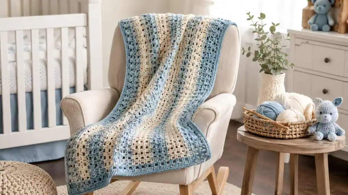 30 Baby Boy Blanket Crochet Patterns for Cozy Gifts and Nursery Keepsakes