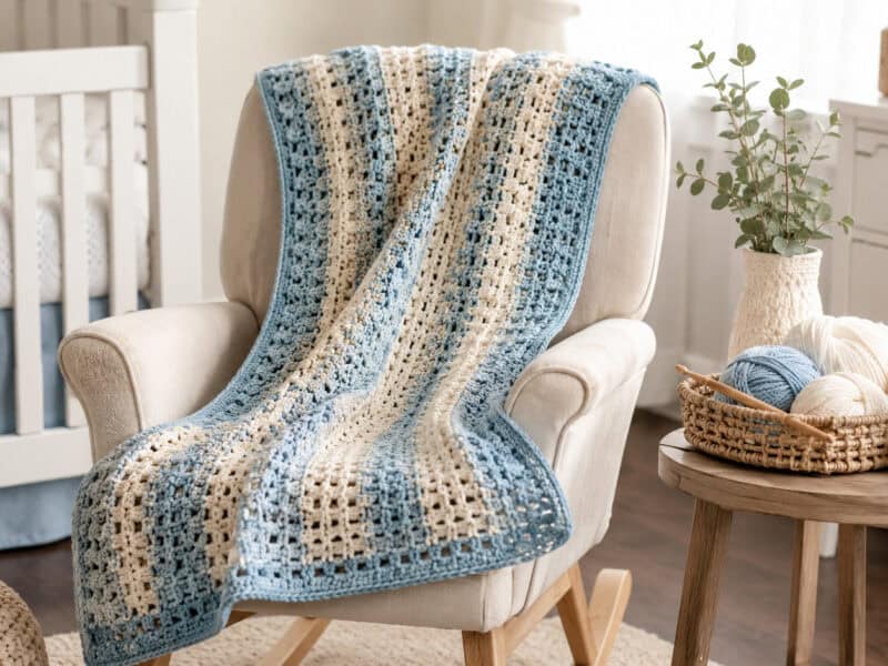 30 Baby Boy Blanket Crochet Patterns for Cozy Gifts and Nursery Keepsakes