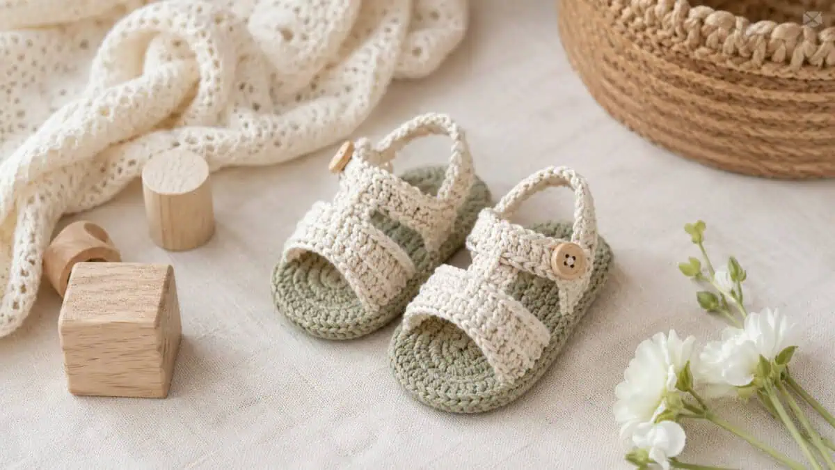 30 Baby Sandal Crochet Patterns for Sweet Summer Shoes, Gifts, and Keepsake Photos