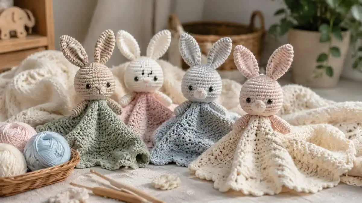 30 Bunny Lovey Crochet Patterns for Sweet Baby Gifts and Nursery Keepsakes