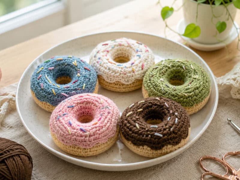 30 Donut Crochet Patterns for Sweet Amigurumi, Plushies, and Giftable Treats