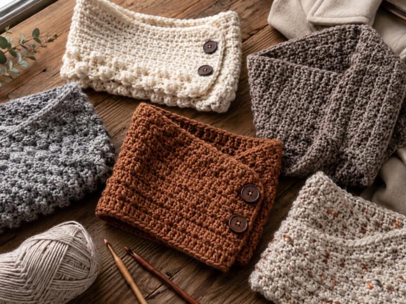 30 Neck Warmer Crochet Patterns for Cozy, Wearable Layers
