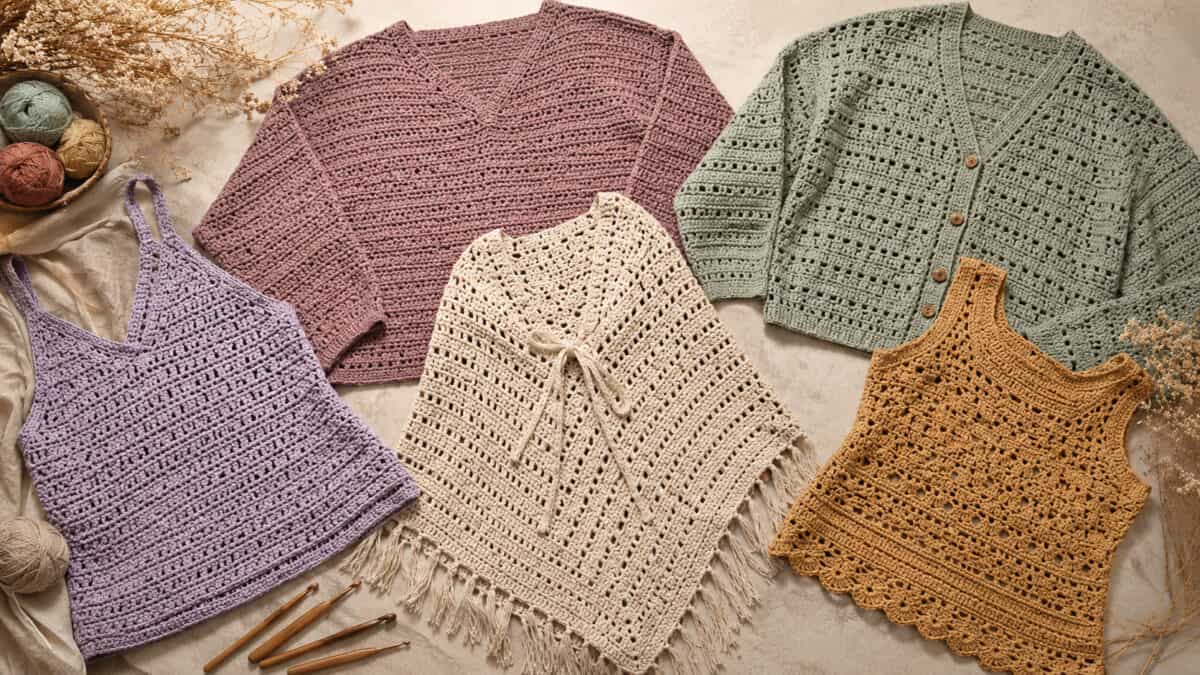 30 Plus Size Crochet Patterns for Stylish, Comfortable Wearables