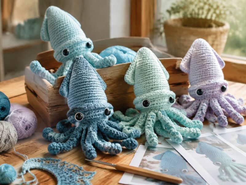 30 Squid Crochet Patterns for Ocean-Loving Crafters