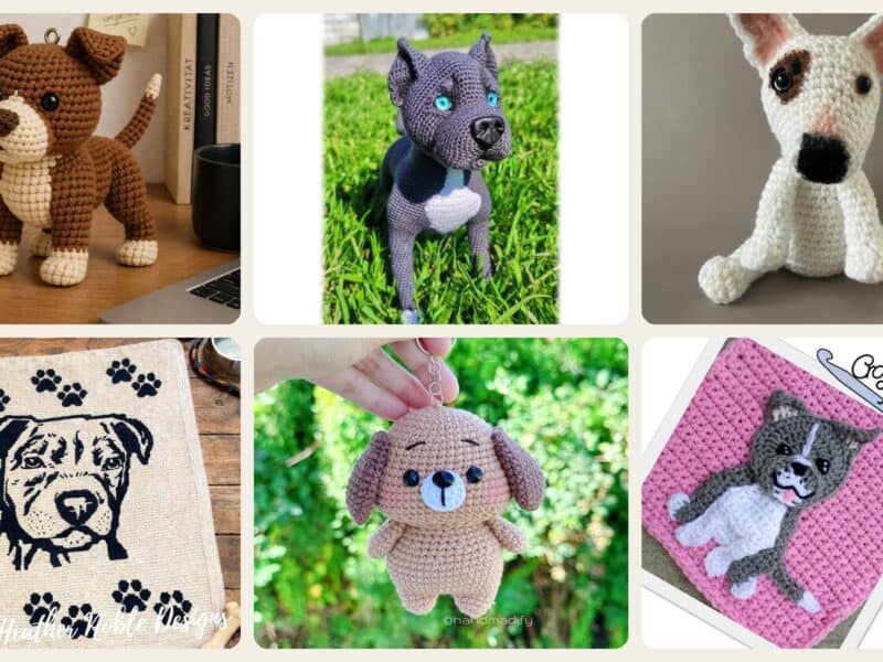 A selection of the pit bulls patterns in this roundup