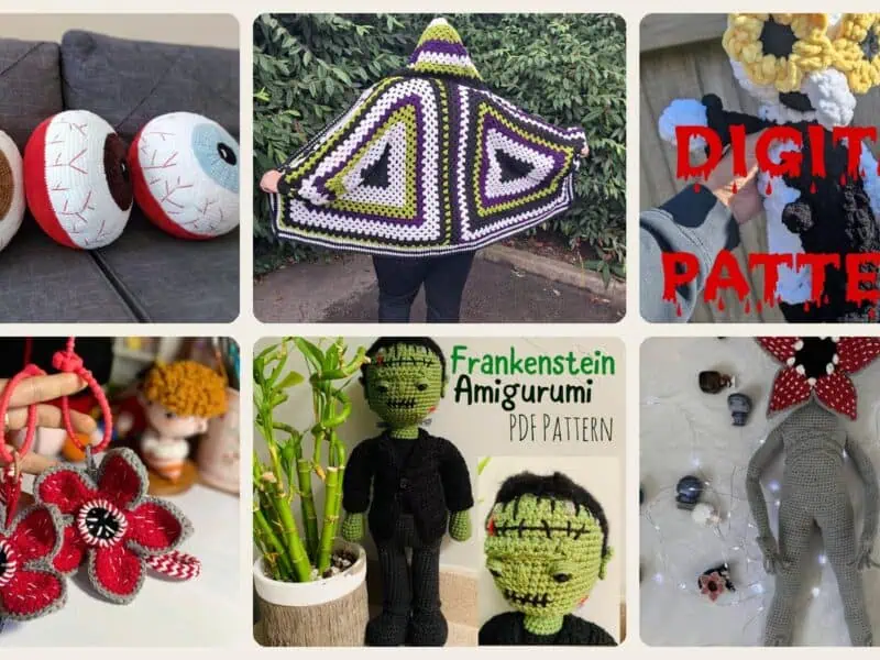 A selection of the horror patterns in this roundup