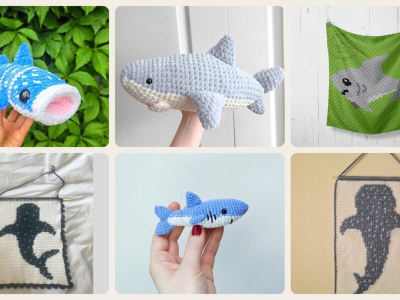 A selection of the whale sharks patterns in this roundup