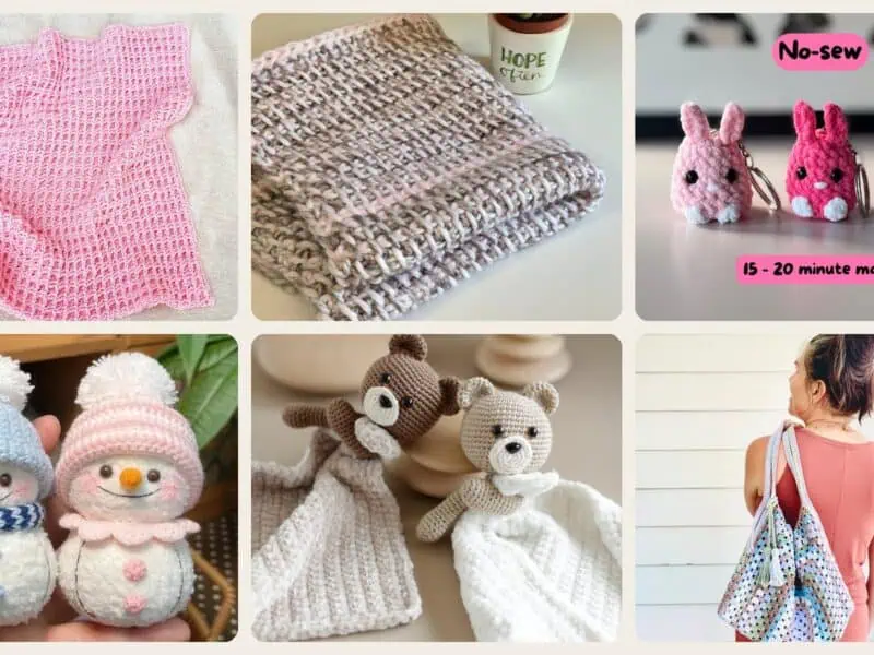 A selection of the zero crochet pattern ideas patterns in this roundup