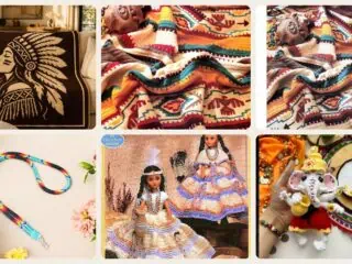 A selection of the Native American style patterns in this roundup