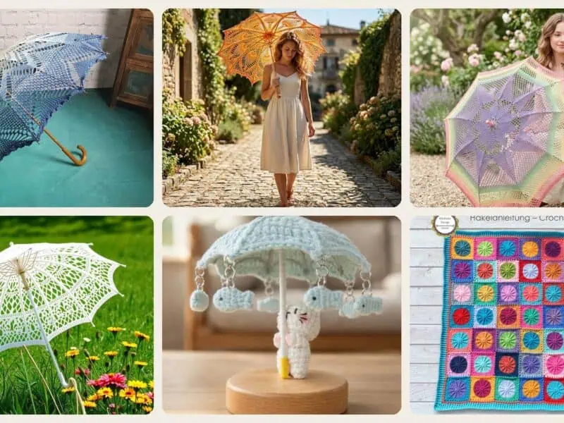 A selection of the umbrellas and patterns in this roundup