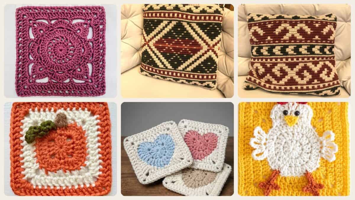 A selection of the motifs patterns in this roundup