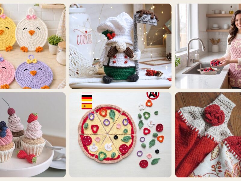 A selection of the kitchen patterns in this roundup