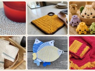 A selection of the kitchen items patterns in this roundup