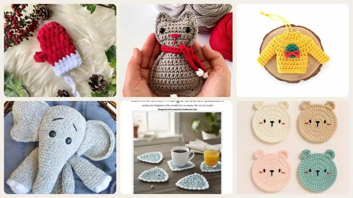 A selection of the gift patterns in this roundup